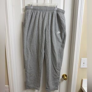 Nike Heather Gray Fleece Sweatpants - Men’s 2XL